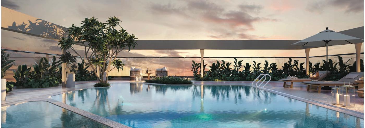 Rattha Nivara 101 terrace swimming pool (artist's impression)