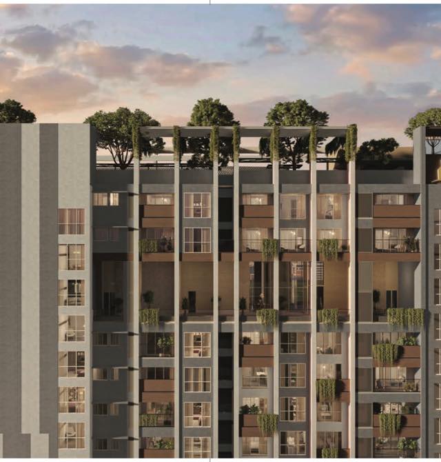 Rattha Nivara 101 tower crown with Rattha & Pioneer signage (artist's impression)